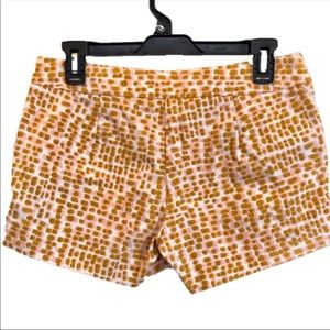J. CREW SHORTS | SUNBLOCKS PRINT SHORTS | SIZE 2